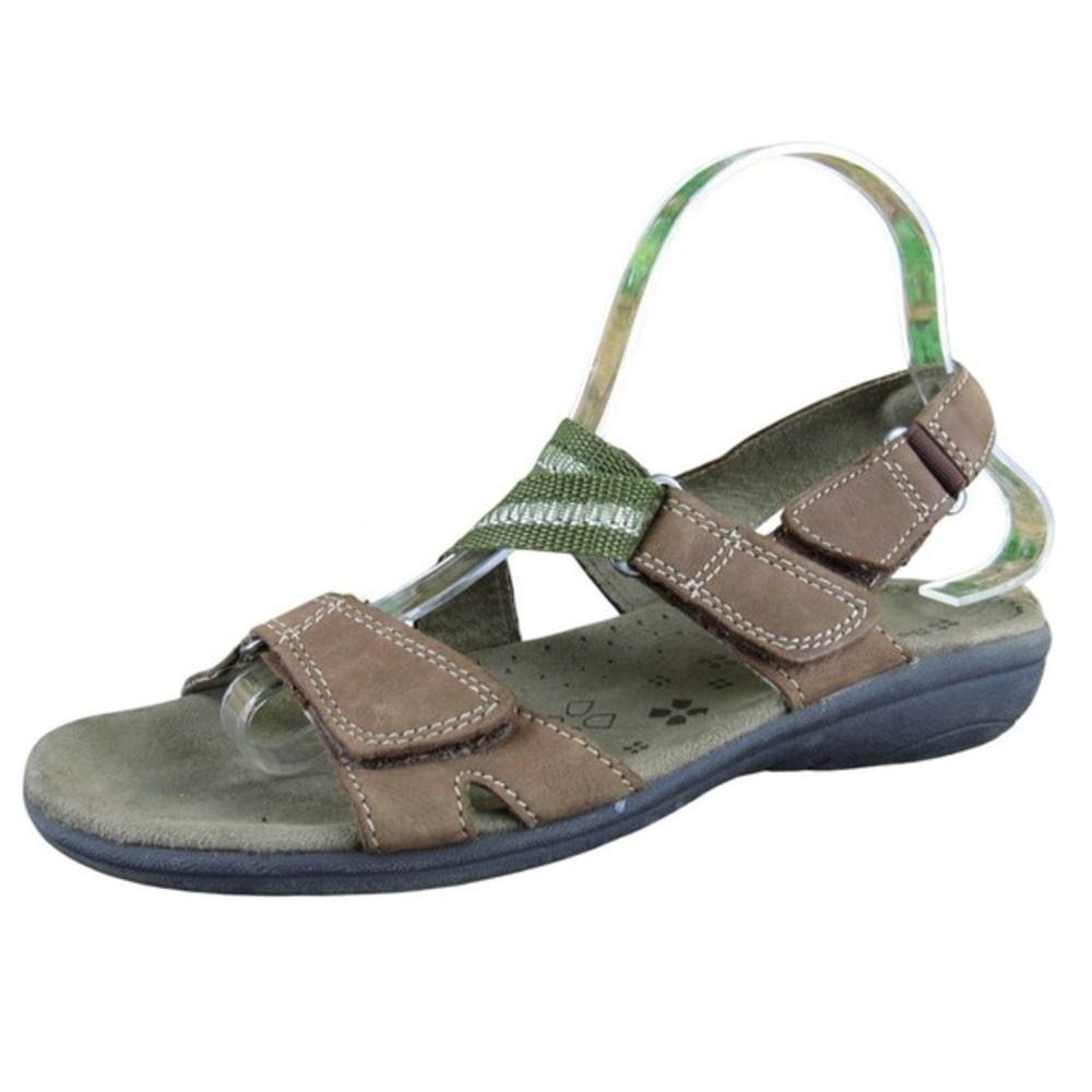 Naturalizer Women's Valero Ankle Strap Brown Leather 7.5 Medium Gently Used 2025